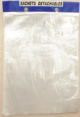Sachets liassés transparent basse densité 17 × 22 cm