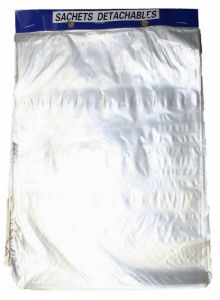 Sachets liassés transparents basse densité 23 x 31 cm