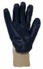 Paire de gants Entretien/Fabrication - Coton enduit nitrile bleu - Taille 9