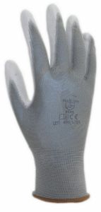 Paire de gants tricotés polyamide gris - Taille 11