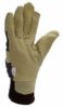 Paire de Gants cuir fleur de vachette entièrement fourré – Taille 10