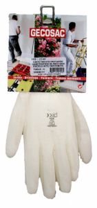 Paire de gants tricotés polyamide blanc - Taille 9