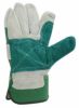 Paire de gants Docker croûte de bovin doublée avec protège artères - Taille 10