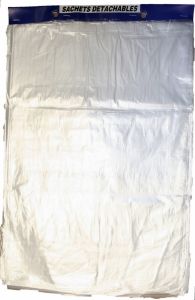 Sachets liassés transparents basse densité 35 x 50 cm