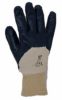 Paire de Gants Entretien/Fabrication – Coton enduit nitrile bleu – Taille 10