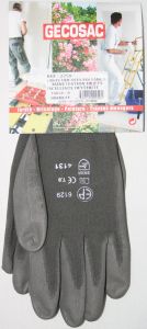 Paire de gants tricotés polyamide gris - Taille 9