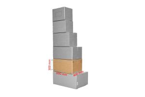 Cartons pour déménagements et stockage - 600 × 400 × 300 – DC = Double cannelure
