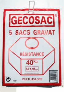 Sacs gravats levée de charge 40 kg